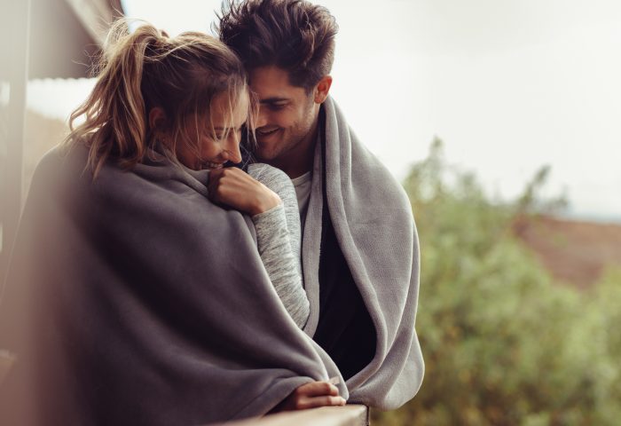 Couple on romantic break