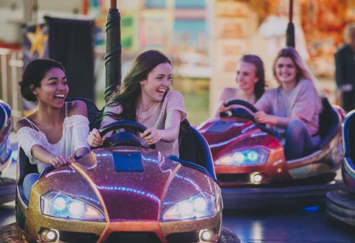 Dodgum cars at North Devon Family Attraction