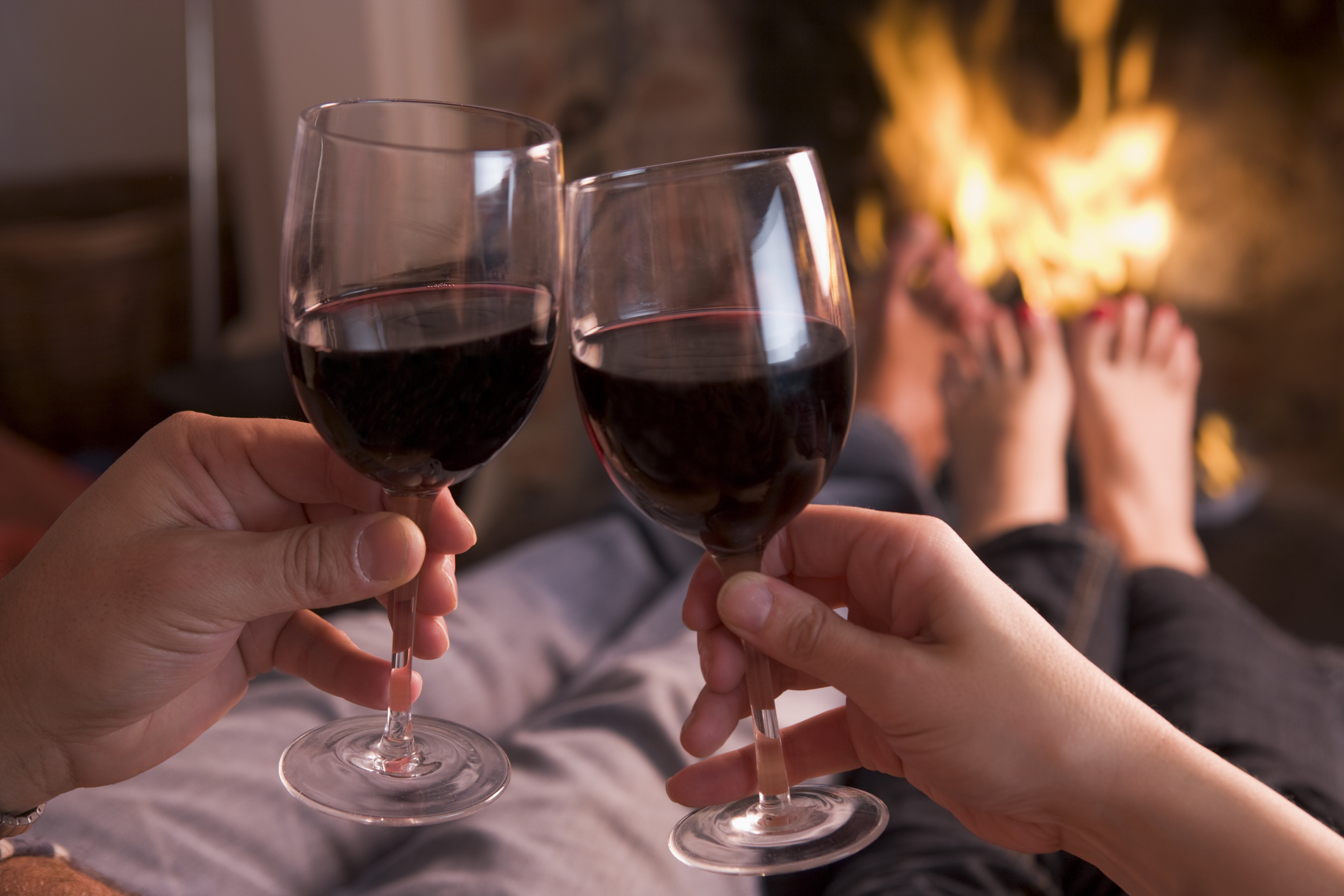 Open Fire in North Devon holiday cottage